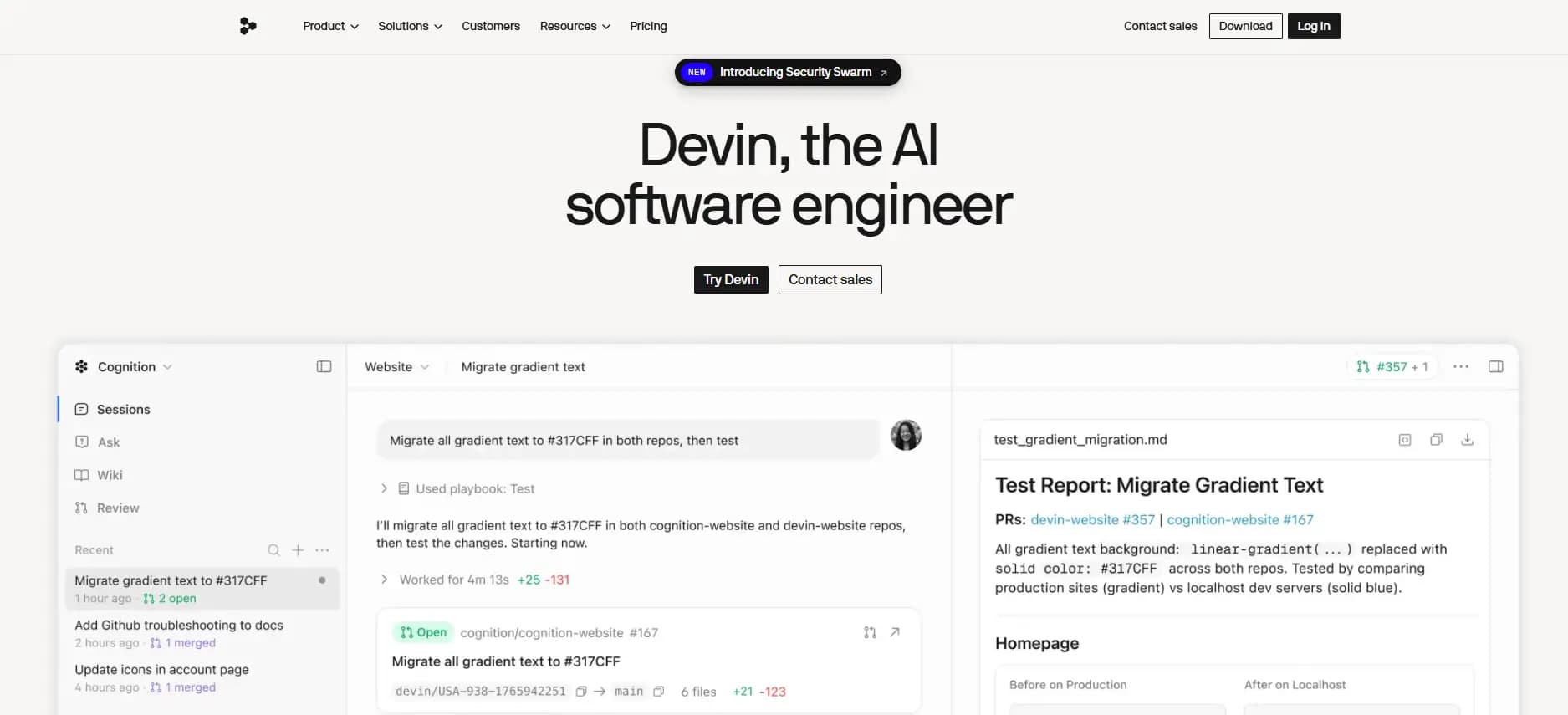 Devin preview